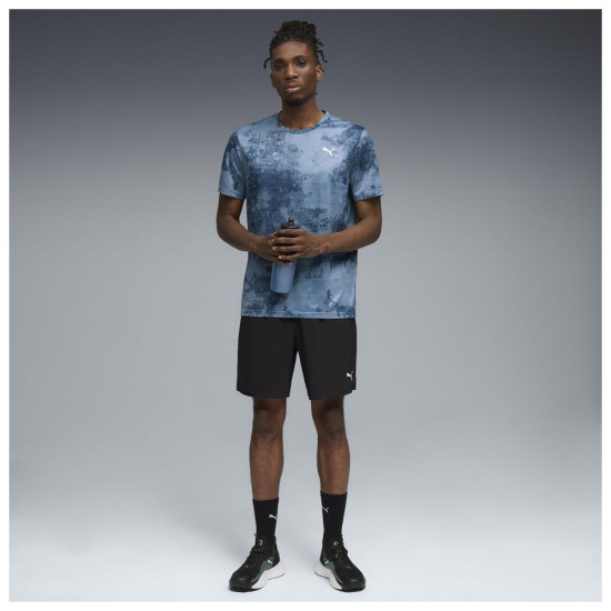 Puma Ανδρική κοντομάνικη μπλούζα Train All Day Essentials Allover Printed Tee Puma Ανδρική κοντομάνικη μπλούζα Train All Day Essentials Allover Printed Tee